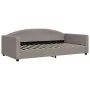 Sofá cama nido con cajones tela gris taupe 100x200 cm de vidaXL, Camas y somieres - Ref: Foro24-3197250, Precio: 475,81 €, De...