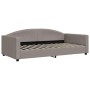Sofá cama nido con cajones tela gris taupe 100x200 cm de vidaXL, Camas y somieres - Ref: Foro24-3197250, Precio: 481,63 €, De...