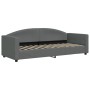 Sofá cama nido con colchón tela gris oscuro 80x200 cm de vidaXL, Camas y somieres - Ref: Foro24-3197202, Precio: 424,12 €, De...