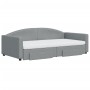 Sofá cama nido con cajones tela gris claro 100x200 cm de vidaXL, Camas y somieres - Ref: Foro24-3197247, Precio: 471,05 €, De...