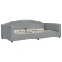 Sofá cama nido con cajones tela gris claro 100x200 cm de vidaXL, Camas y somieres - Ref: Foro24-3197247, Precio: 470,21 €, De...
