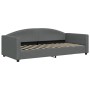 Sofá cama nido con colchón tela gris oscuro 90x200 cm de vidaXL, Camas y somieres - Ref: Foro24-3197207, Precio: 422,14 €, De...