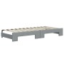 Sofá cama nido con cajones tela gris claro 90x200 cm de vidaXL, Camas y somieres - Ref: Foro24-3197224, Precio: 290,50 €, Des...