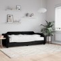 Sofá cama con colchón tela negro 90x200 cm de vidaXL, Camas y somieres - Ref: Foro24-3197618, Precio: 322,28 €, Descuento: %