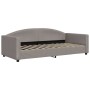 Sofá cama nido con cajones tela gris taupe 90x200 cm de vidaXL, Camas y somieres - Ref: Foro24-3197245, Precio: 479,69 €, Des...