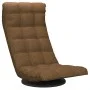 Brown Fabric Swivel Floor Chair by vidaXL, Floor chairs - Ref: Foro24-336577, Price: 105,34 €, Discount: %