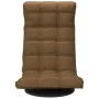 Brown Fabric Swivel Floor Chair by vidaXL, Floor chairs - Ref: Foro24-336577, Price: 105,34 €, Discount: %