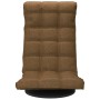 Silla de suelo giratoria de tela marrón de vidaXL, Sillas de suelo - Ref: Foro24-336577, Precio: 108,05 €, Descuento: %