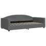 Sofá cama nido con cajones tela gris oscuro 100x200 cm de vidaXL, Camas y somieres - Ref: Foro24-3197248, Precio: 471,89 €, D...