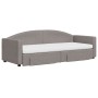 Sofá cama nido con cajones tela gris taupe 80x200 cm de vidaXL, Camas y somieres - Ref: Foro24-3197240, Precio: 455,38 €, Des...