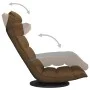 Brown Fabric Swivel Floor Chair by vidaXL, Floor chairs - Ref: Foro24-336577, Price: 105,34 €, Discount: %