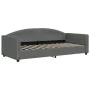 Sofá cama nido con cajones tela gris oscuro 90x200 cm de vidaXL, Camas y somieres - Ref: Foro24-3197225, Precio: 291,54 €, De...