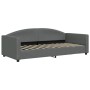 Sofá cama nido con cajones tela gris oscuro 90x200 cm de vidaXL, Camas y somieres - Ref: Foro24-3197225, Precio: 277,60 €, De...