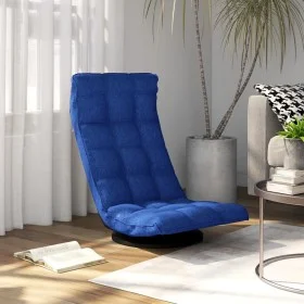 Blue Fabric Swivel Floor Chair by vidaXL, Floor chairs - Ref: Foro24-336578, Price: 105,34 €, Discount: %