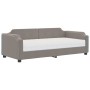 Sofá cama con colchón tela gris taupe 80x200 cm de vidaXL, Camas y somieres - Ref: Foro24-3197614, Precio: 318,84 €, Descuent...