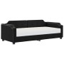 Sofá cama con colchón tela negro 80x200 cm de vidaXL, Camas y somieres - Ref: Foro24-3197613, Precio: 318,62 €, Descuento: %