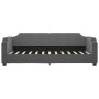 Sofá cama con colchón tela gris oscuro 90x200 cm de vidaXL, Camas y somieres - Ref: Foro24-3197617, Precio: 305,65 €, Descuen...