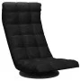 Silla de suelo giratoria de tela negra de vidaXL, Sillas de suelo - Ref: Foro24-336580, Precio: 108,57 €, Descuento: %