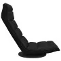 Silla de suelo giratoria de tela negra de vidaXL, Sillas de suelo - Ref: Foro24-336580, Precio: 108,57 €, Descuento: %