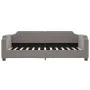 Sofá cama con colchón tela gris taupe 100x200 cm de vidaXL, Camas y somieres - Ref: Foro24-3197624, Precio: 380,48 €, Descuen...