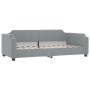 Sofá cama con colchón tela gris claro 90x200 cm de vidaXL, Camas y somieres - Ref: Foro24-3197616, Precio: 322,28 €, Descuent...