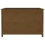 Arriate elevado jardín madera pino marrón miel 119,5x82,5x78 cm de vidaXL, Maceteros y jardineras - Ref: Foro24-825313, Preci...