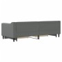 Sofá cama nido con cajones tela gris oscuro 80x200 cm de vidaXL, Camas y somieres - Ref: Foro24-3197458, Precio: 289,88 €, De...