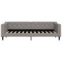 Sofá cama nido con cajones tela gris taupe 80x200 cm de vidaXL, Camas y somieres - Ref: Foro24-3197460, Precio: 288,59 €, Des...