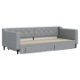 Sofá cama nido con cajones tela gris claro 90x200 cm de vidaXL, Camas y somieres - Ref: Foro24-3197462, Precio: 289,70 €, Des...