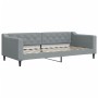 Sofá cama nido con cajones tela gris claro 90x200 cm de vidaXL, Camas y somieres - Ref: Foro24-3197462, Precio: 289,70 €, Des...