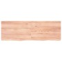 Encimera baño madera maciza tratada marrón claro 180x60x(2-6)cm de vidaXL, Encimeras - Ref: Foro24-3156168, Precio: 166,50 €,...
