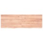 Encimera baño madera maciza tratada marrón claro 180x60x(2-4)cm de vidaXL, Encimeras - Ref: Foro24-3156167, Precio: 143,58 €,...