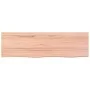Encimera de baño madera maciza tratada marrón claro 100x30x2 cm de vidaXL, Encimeras - Ref: Foro24-3156125, Precio: 51,05 €, ...