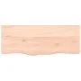 Encimera de baño madera maciza sin tratar 100x40x2 cm de vidaXL, Encimeras - Ref: Foro24-3156032, Precio: 58,71 €, Descuento: %