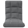 Silla de suelo plegable de tela gris claro de vidaXL, Sillas de suelo - Ref: Foro24-336584, Precio: 74,85 €, Descuento: %