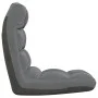 Silla de suelo plegable de tela gris claro de vidaXL, Sillas de suelo - Ref: Foro24-336584, Precio: 73,77 €, Descuento: %