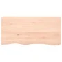 Encimera de baño madera maciza sin tratar 100x50x(2-4) cm de vidaXL, Encimeras - Ref: Foro24-3156036, Precio: 87,01 €, Descue...
