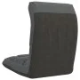 Silla de suelo plegable de tela gris claro de vidaXL, Sillas de suelo - Ref: Foro24-336584, Precio: 73,77 €, Descuento: %