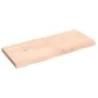 Encimera de baño madera maciza sin tratar 120x50x(2-6) cm de vidaXL, Encimeras - Ref: Foro24-3156046, Precio: 87,69 €, Descue...