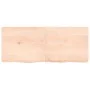 Encimera de baño madera maciza sin tratar 120x50x(2-6) cm de vidaXL, Encimeras - Ref: Foro24-3156046, Precio: 87,69 €, Descue...