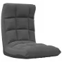 Dark Gray Fabric Folding Floor Chair by vidaXL, Floor chairs - Ref: Foro24-336585, Price: 73,43 €, Discount: %