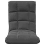 Dark Gray Fabric Folding Floor Chair by vidaXL, Floor chairs - Ref: Foro24-336585, Price: 73,43 €, Discount: %