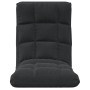 Silla de suelo plegable de tela negra de vidaXL, Sillas de suelo - Ref: Foro24-336590, Precio: 74,75 €, Descuento: %