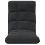 Silla de suelo plegable de tela negra de vidaXL, Sillas de suelo - Ref: Foro24-336590, Precio: 73,70 €, Descuento: %