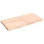 Encimera de baño madera maciza sin tratar 120x60x(2-6) cm de vidaXL, Encimeras - Ref: Foro24-3156048, Precio: 101,71 €, Descu...