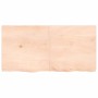 Encimera de baño madera maciza sin tratar 120x60x(2-6) cm de vidaXL, Encimeras - Ref: Foro24-3156048, Precio: 103,00 €, Descu...