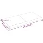 Encimera de baño madera maciza sin tratar 120x60x(2-6) cm de vidaXL, Encimeras - Ref: Foro24-3156048, Precio: 101,71 €, Descu...