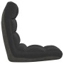 Silla de suelo plegable de tela negra de vidaXL, Sillas de suelo - Ref: Foro24-336590, Precio: 74,75 €, Descuento: %