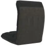 Silla de suelo plegable de tela negra de vidaXL, Sillas de suelo - Ref: Foro24-336590, Precio: 73,70 €, Descuento: %