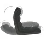 Silla de suelo plegable de tela negra de vidaXL, Sillas de suelo - Ref: Foro24-336590, Precio: 73,70 €, Descuento: %